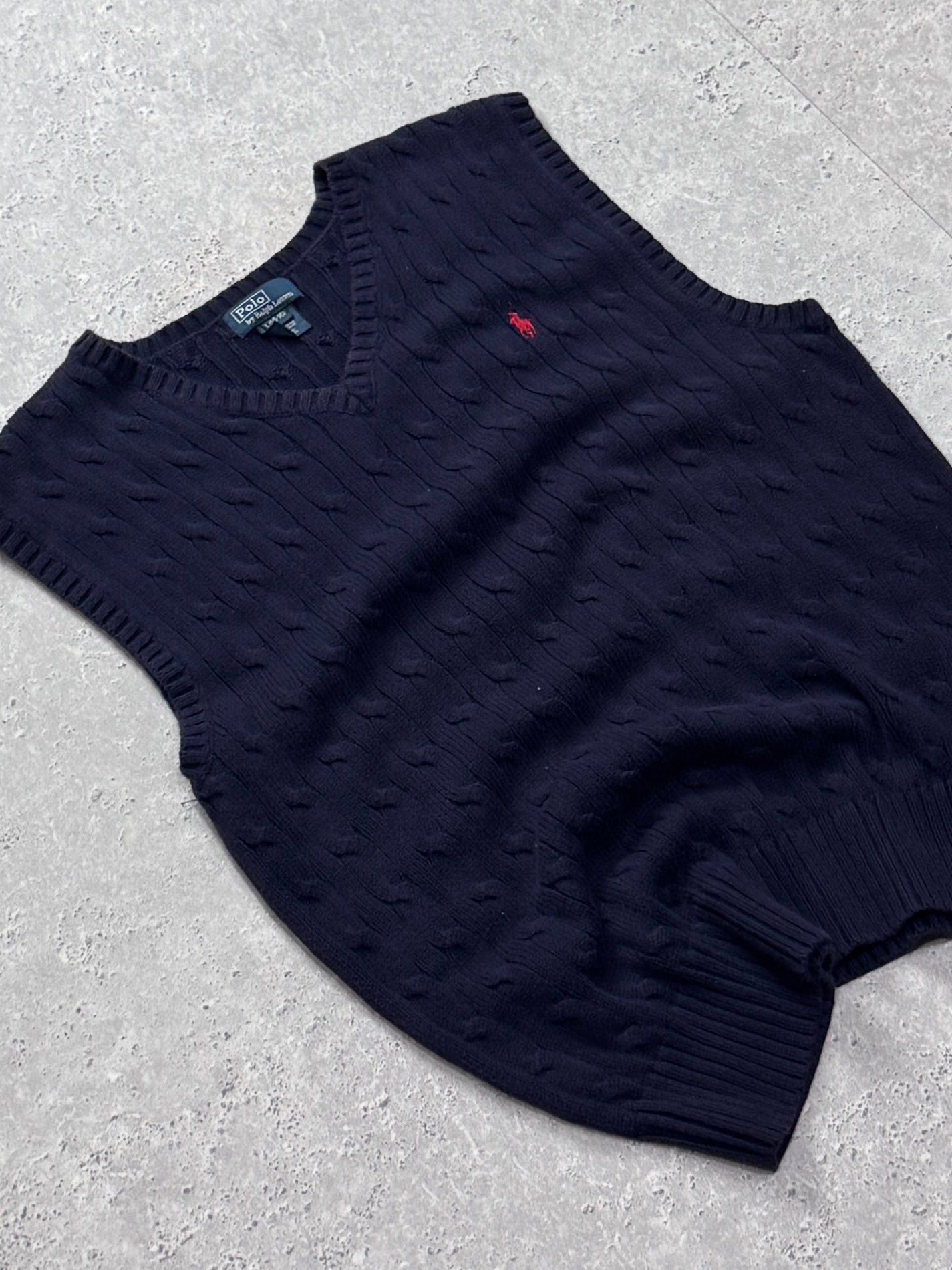 Vintage Polo Ralph Lauren Knitted Vest (S)