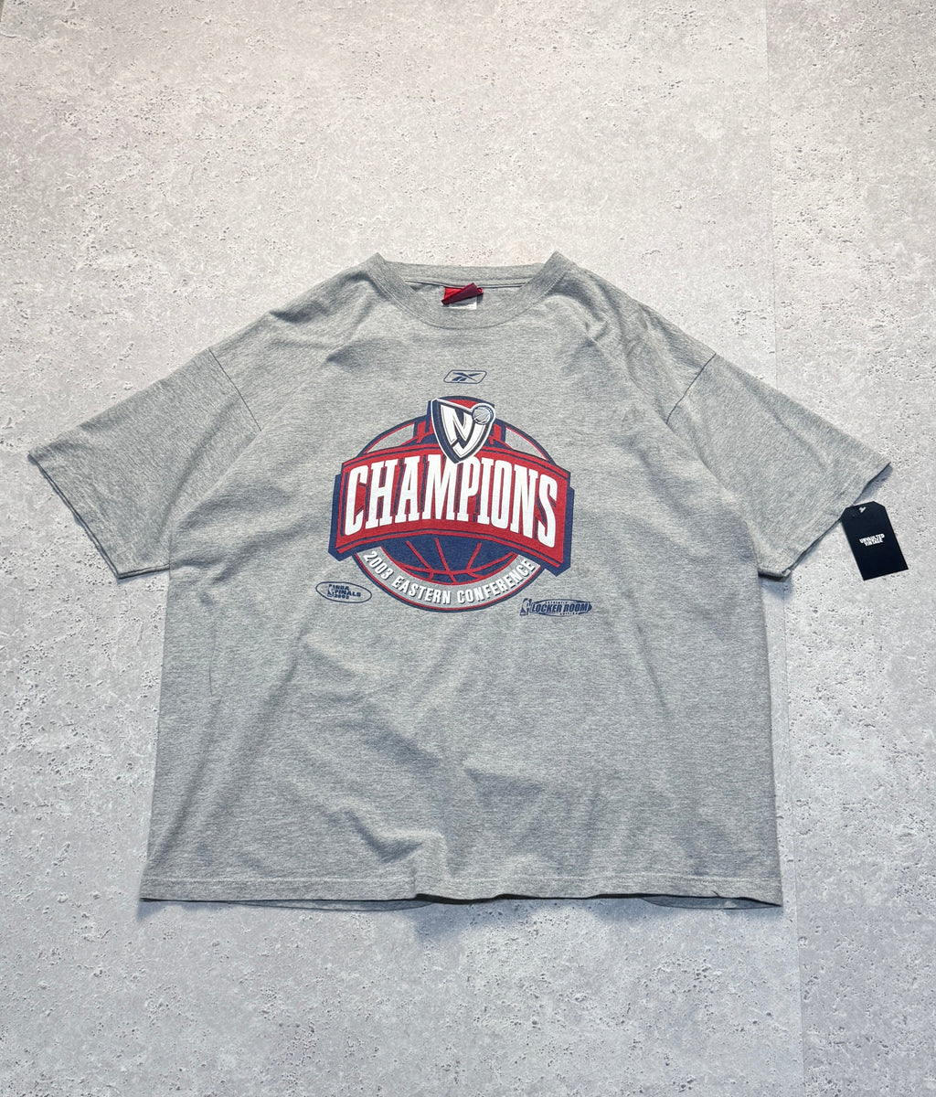 Vintage 2003 Reebok X Brooklyn Nets NBA Finals Tee (2XL)
