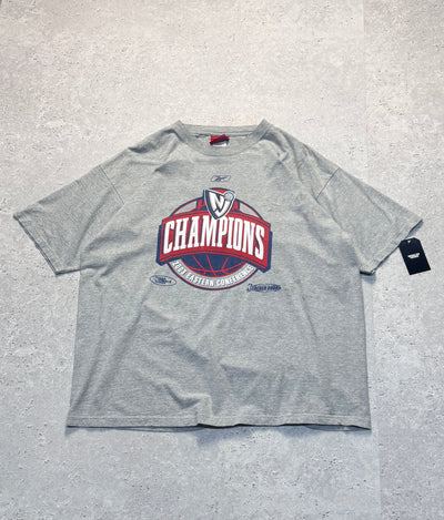 Vintage 2003 Reebok X Brooklyn Nets NBA Finals Tee (2XL)