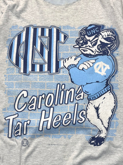 Vintage 90s North Carolina Tar Heels Colour Blocking Tee (XL)