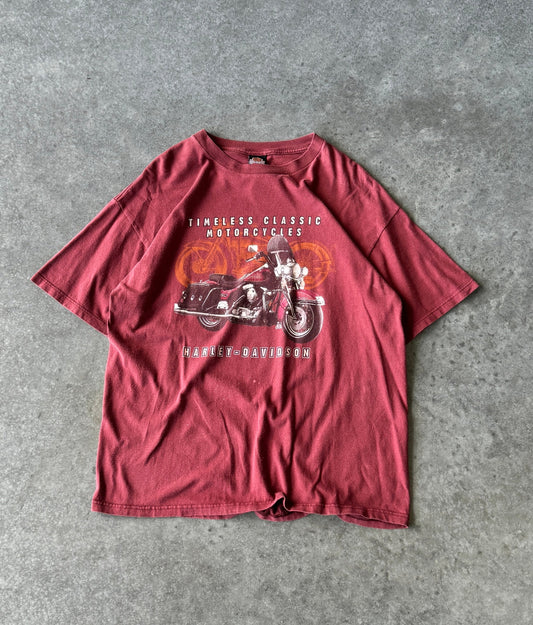 Vintage Harley Davidson Motorcycle Tee (XL)