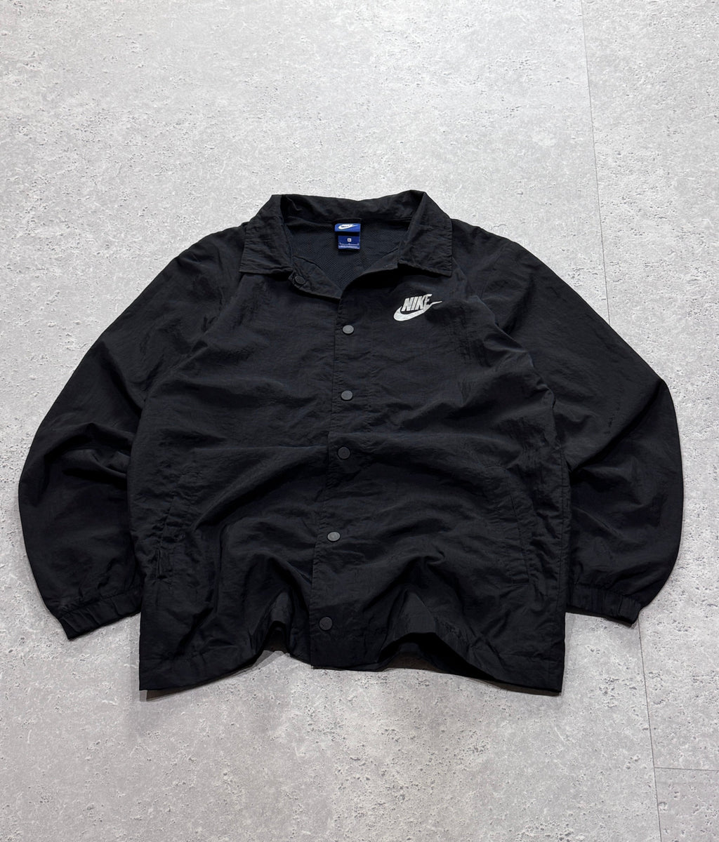 Vintage 2000s Nike Button Down Windbreaker Jacket (L)