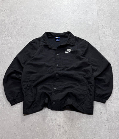 Vintage 2000s Nike Button Down Windbreaker Jacket (L)
