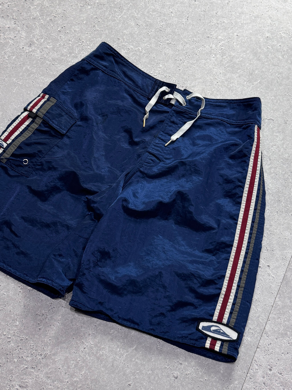 Vintage 90s Quiksilver Satin Boardshorts (32”)