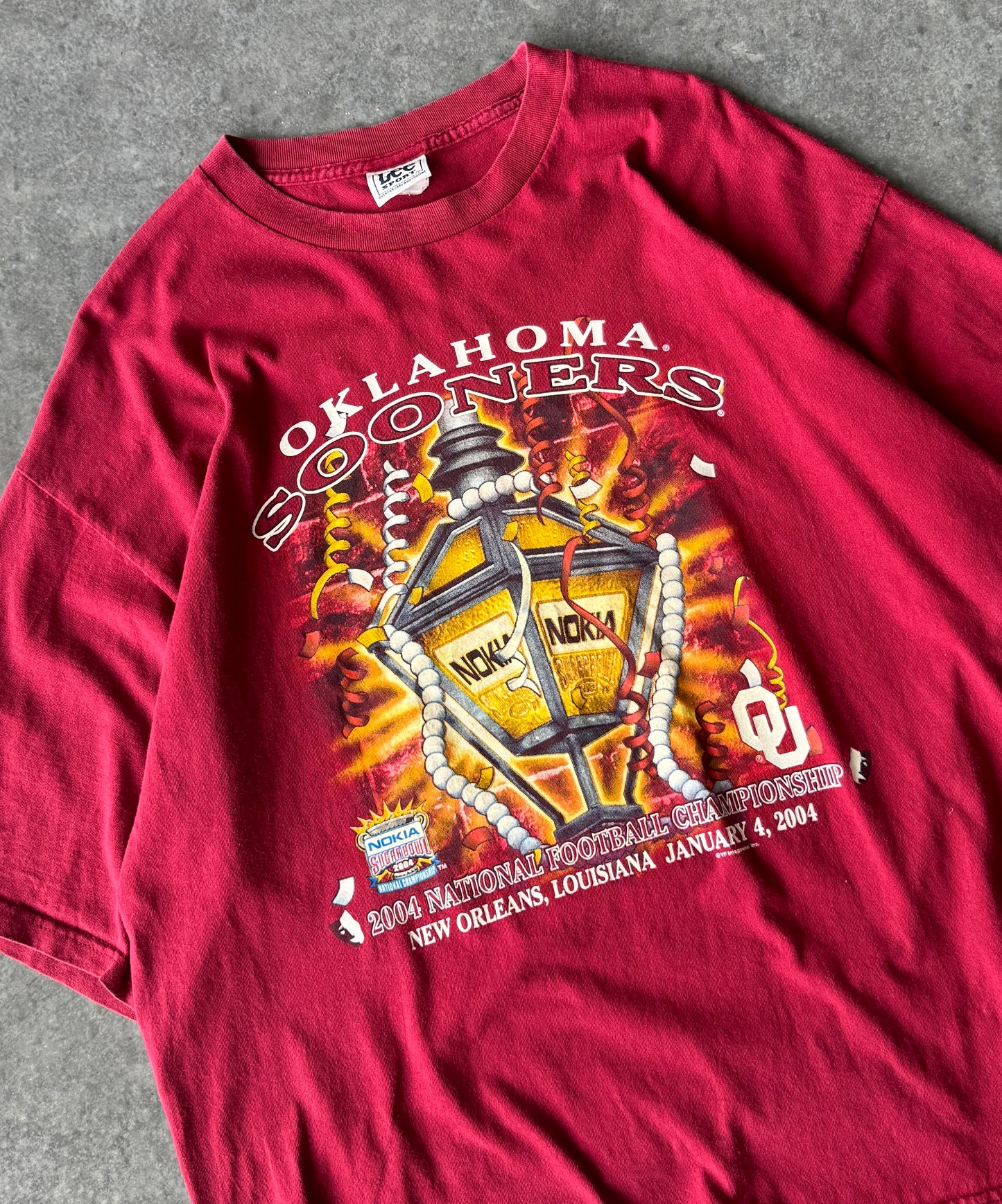 Vintage Oklahoma Sooners NFC Tee (2XL)