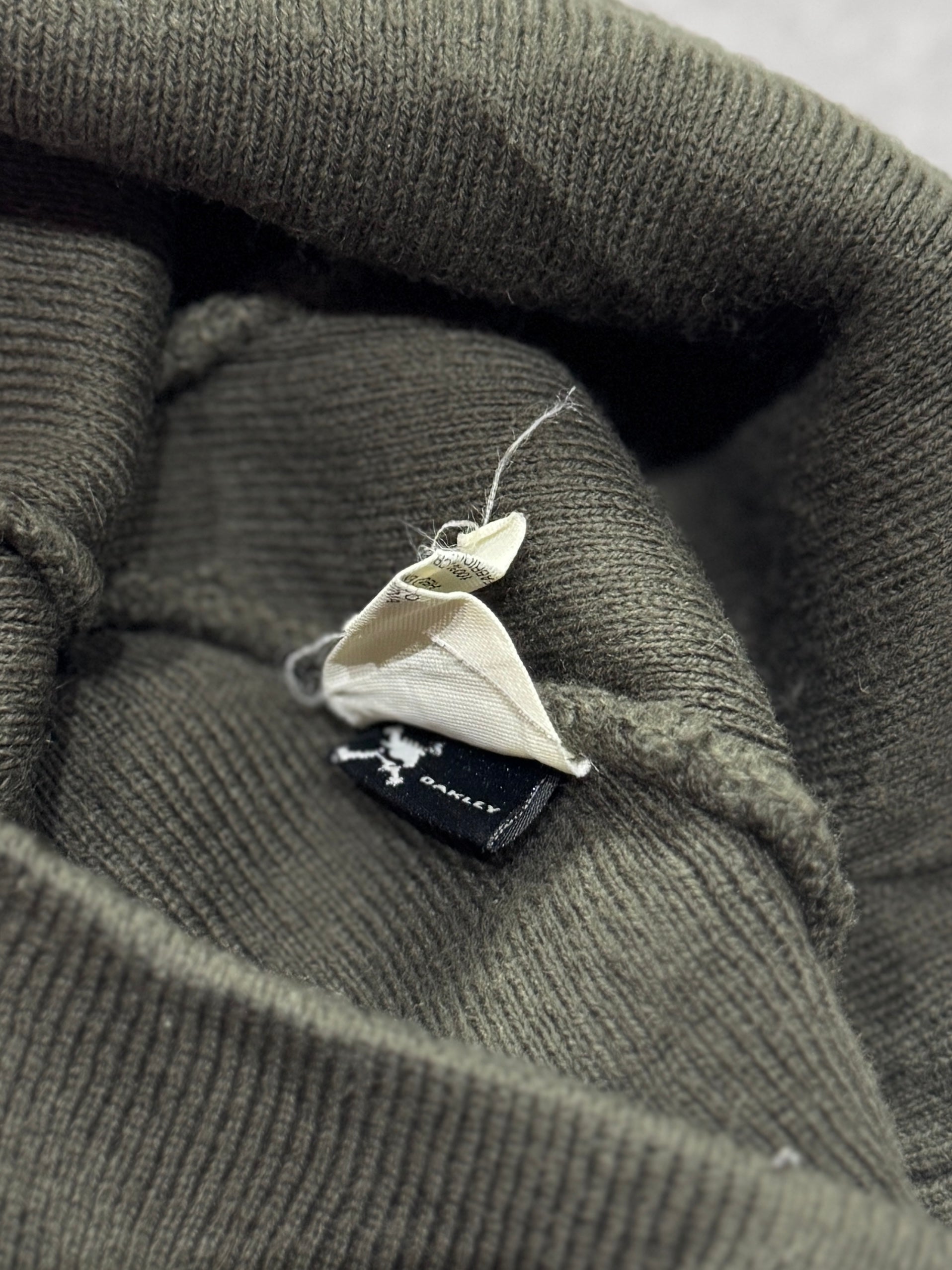 Vintage 2000s Oakley Software Skull Beanie