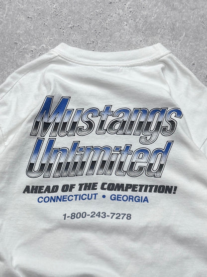 Vintage 90s Mustangs Unlimited Car Graphic Tee (L)