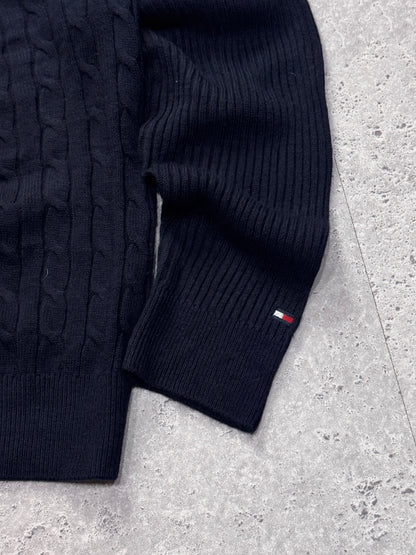Vintage Tommy Hilfiger Embroidered Knitted Sweater (XL)