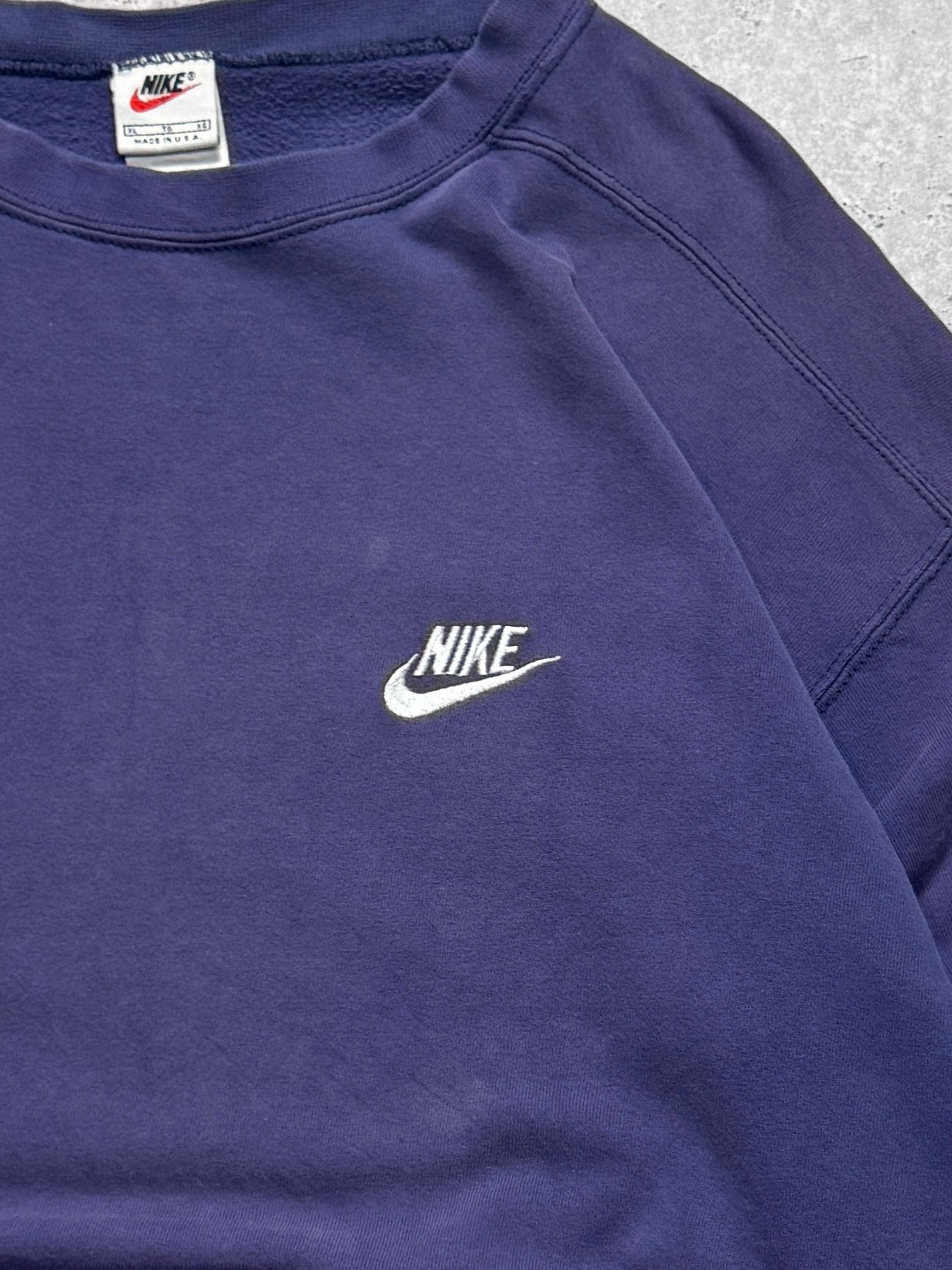 Vintage 90s Nike Embroidered Sweater (XL)