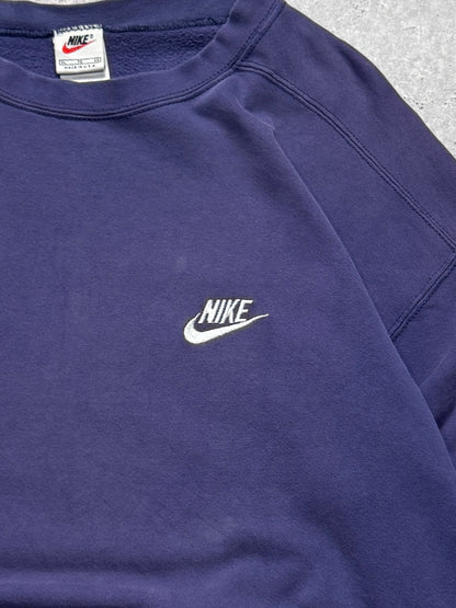 Vintage 90s Nike Embroidered Sweater (XL)