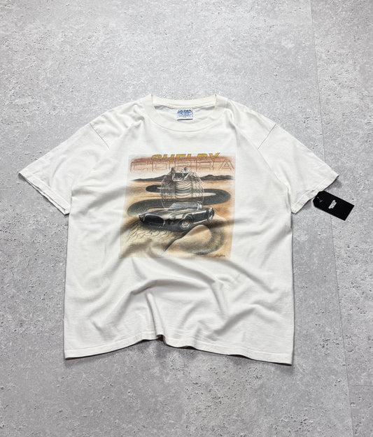 Vintage 90s Shelby Cobra Car Tee (L)