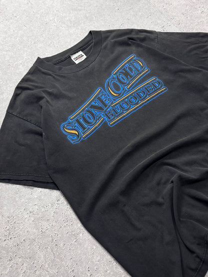 Vintage 90s WWF Steve Austin "Stone Cold Blooded" Tee (XL)