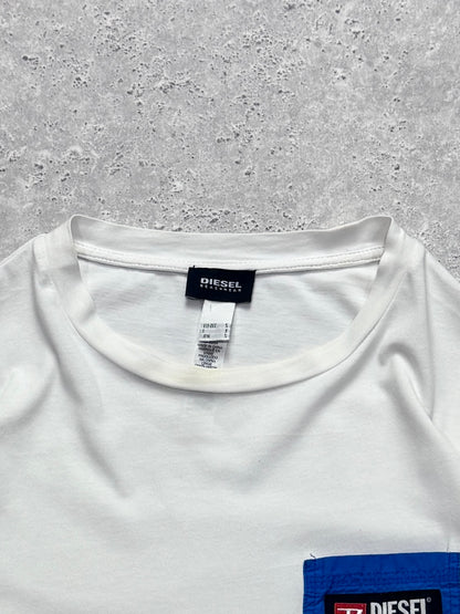 Vintage 2000s Diesel Denim Division Pocket Tee (S)