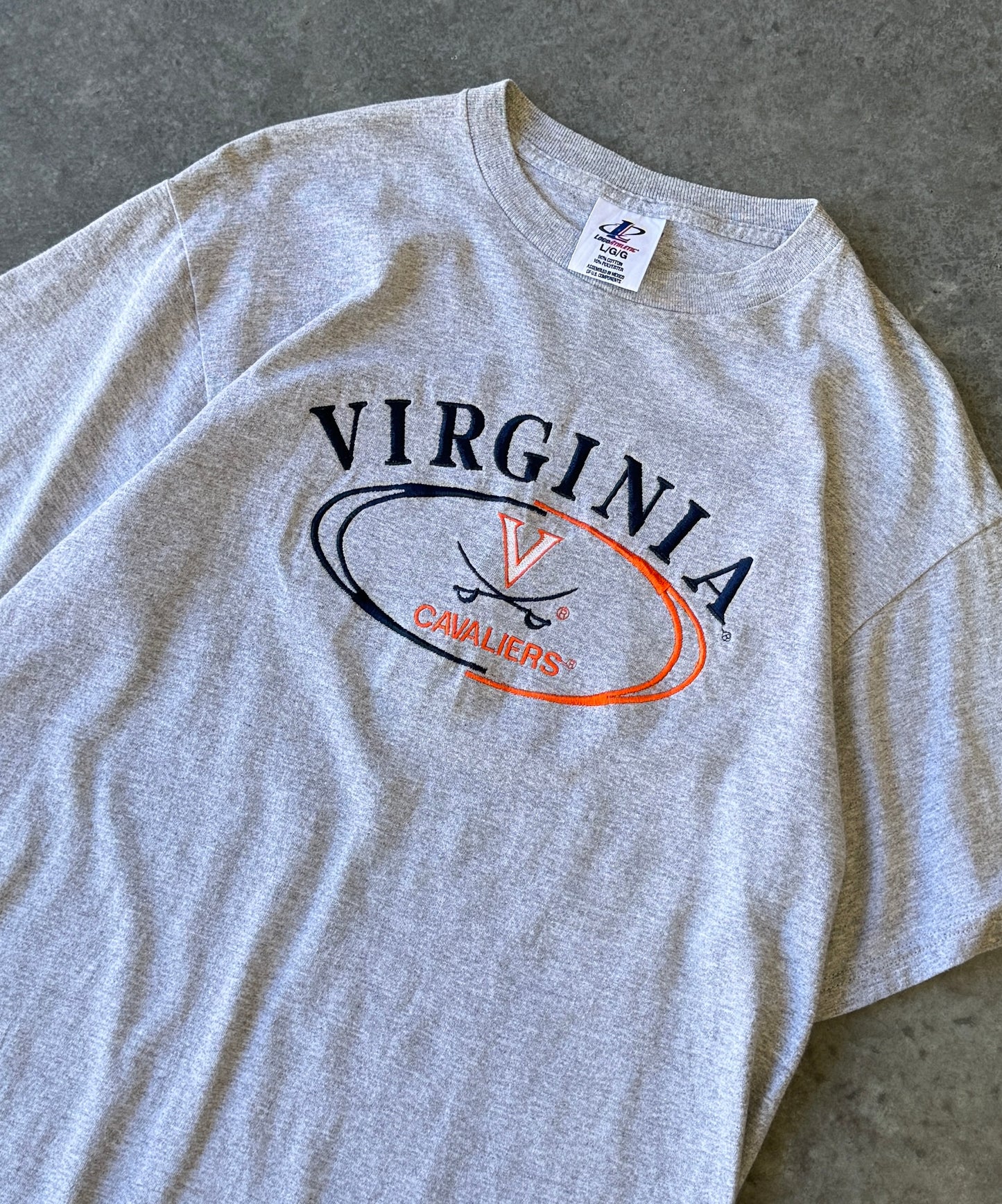 Vintage Embroidered Virginia Cavaliers Tee (XL)