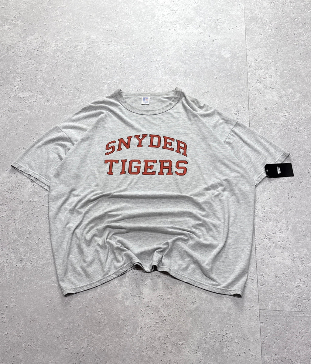 Vintage 90s Snyder Tigers College Tee (2XL)