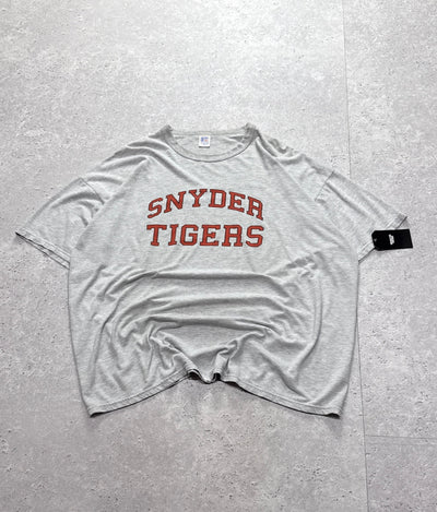 Vintage 90s Snyder Tigers College Tee (2XL)