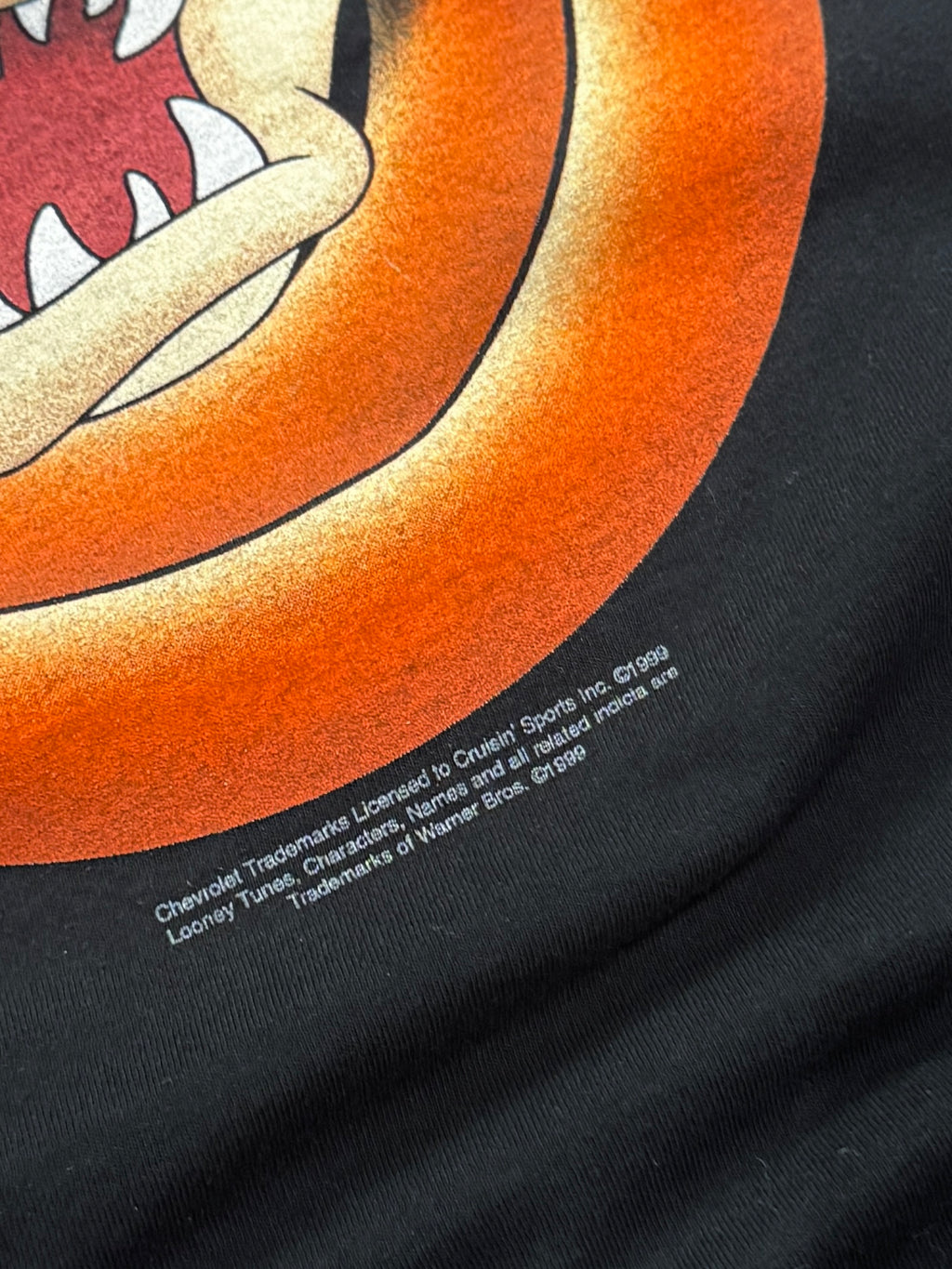 Vintage 90s Taz Looney Tunes X Monte Carlo Racing Tee (M)
