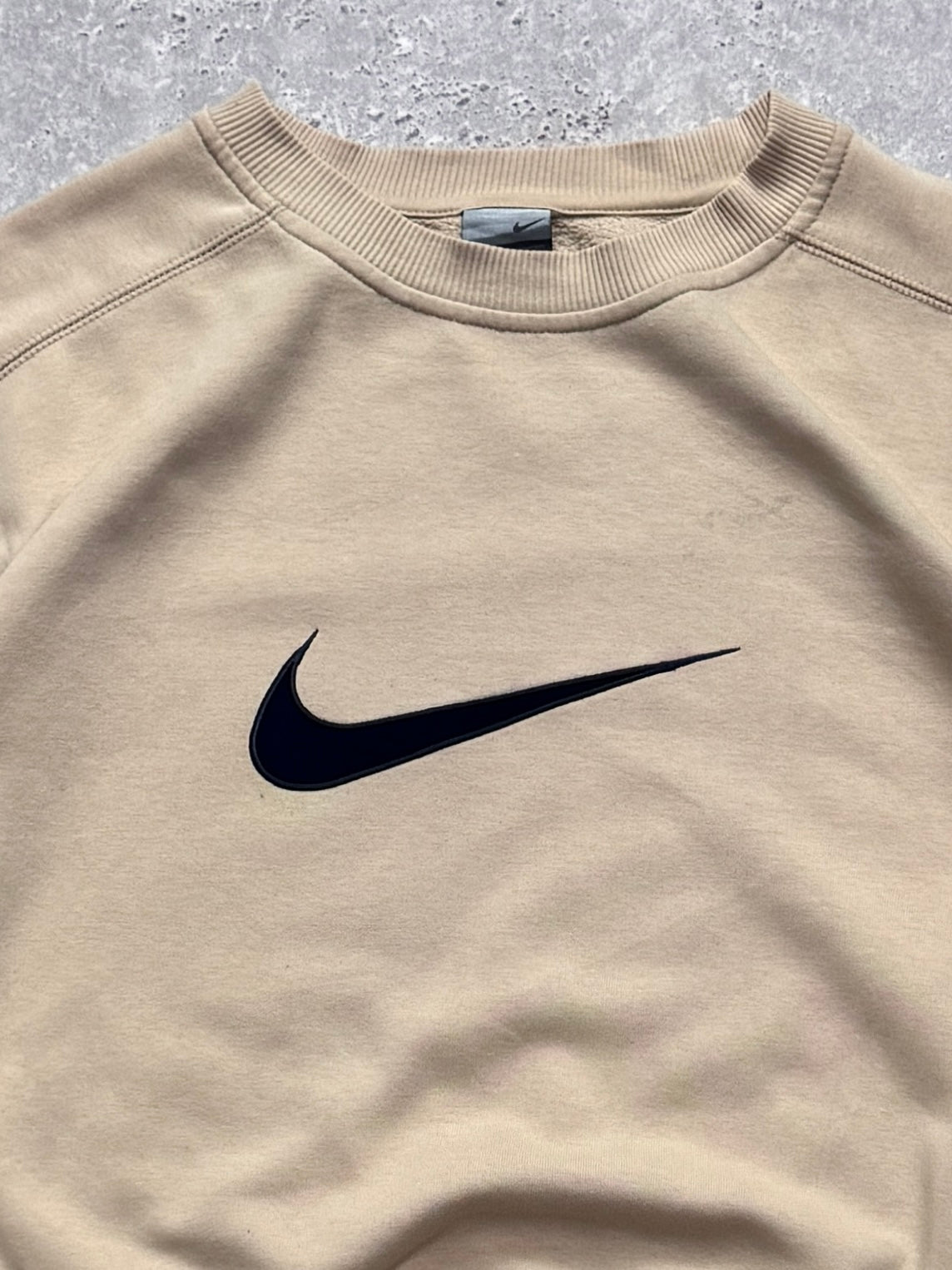 Vintage 2000s Nike Swoosh Embroidered Sweater (XL)