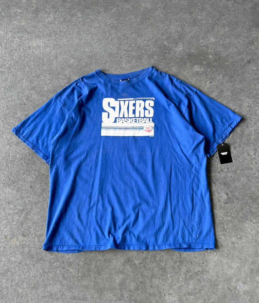 Vintage Nike X Philadelphia 76ers NBA Tee (2XL)