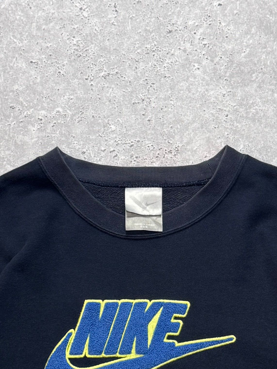 Vintage 2000s Nike Teddy Embroidered Sweater (L)