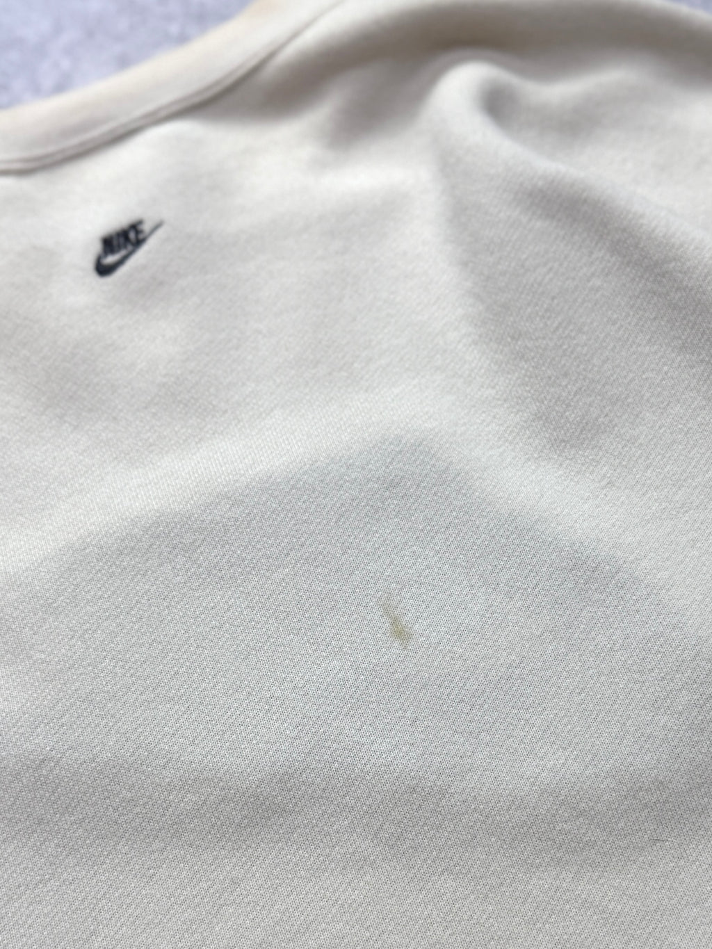 Vintage 2000s Nike Puff Print Spellout Sweater (L)
