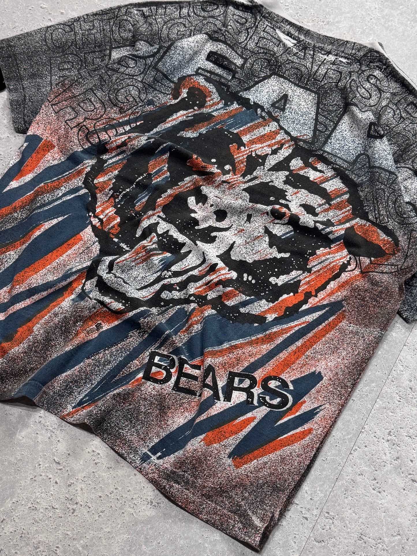 Vintage 90s Chicago Bears Magic Johnson NFL Tee (XL)