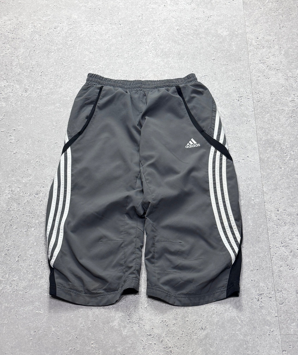Vintage 2000s Adidas Adjustable 3/4 Track Shorts (S)