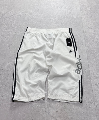 Vintage 2000s Adidas Adjustable 3/4 Track Shorts (L)