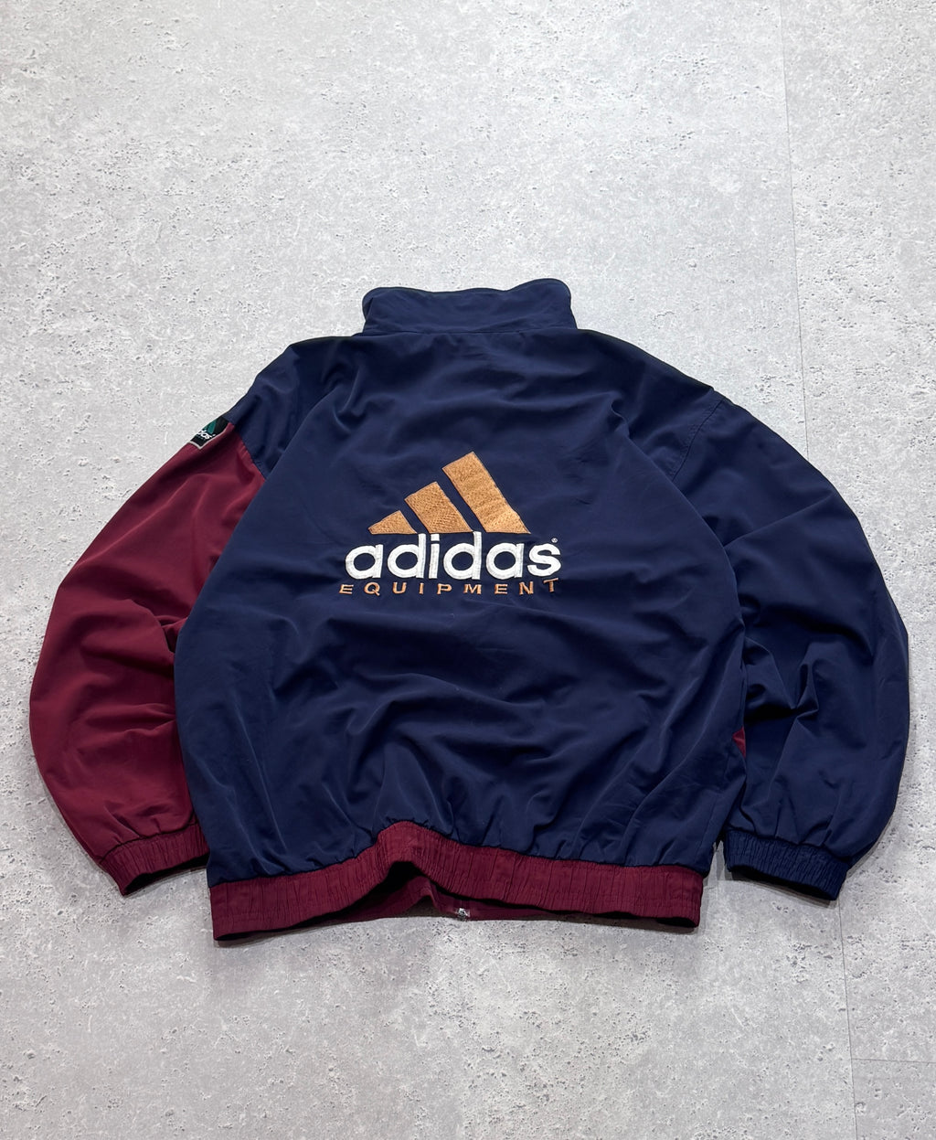 Vintage 90s Adidas Equipment Windbreaker Jacket (XL)