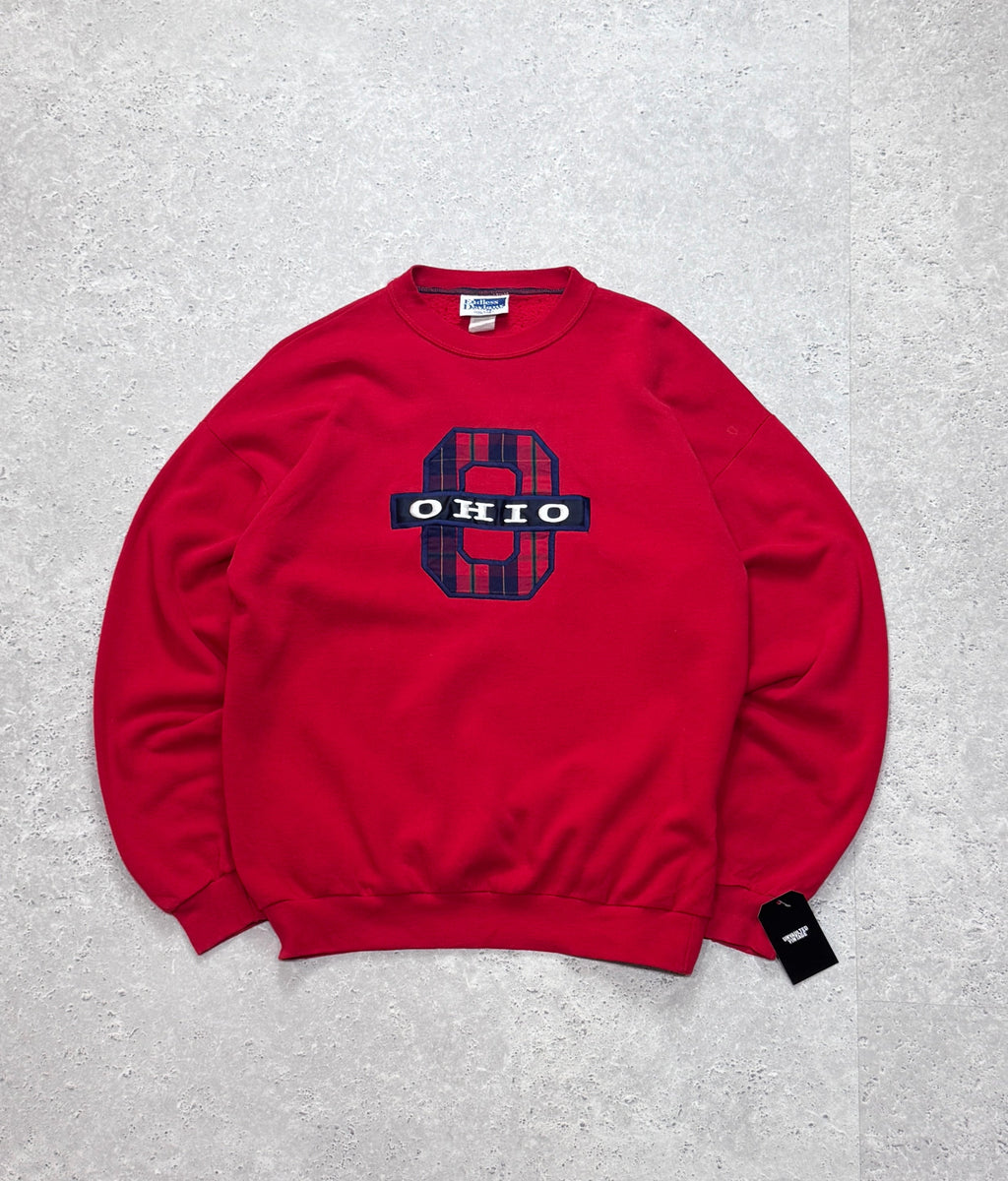 Vintage Ohio State College Embroidered Sweater (XL)