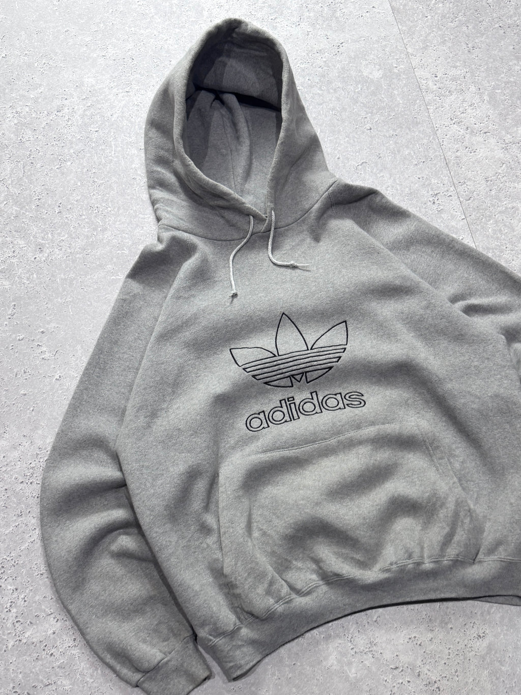 Vintage 90s Adidas Heavyweight Hoodie (XL)