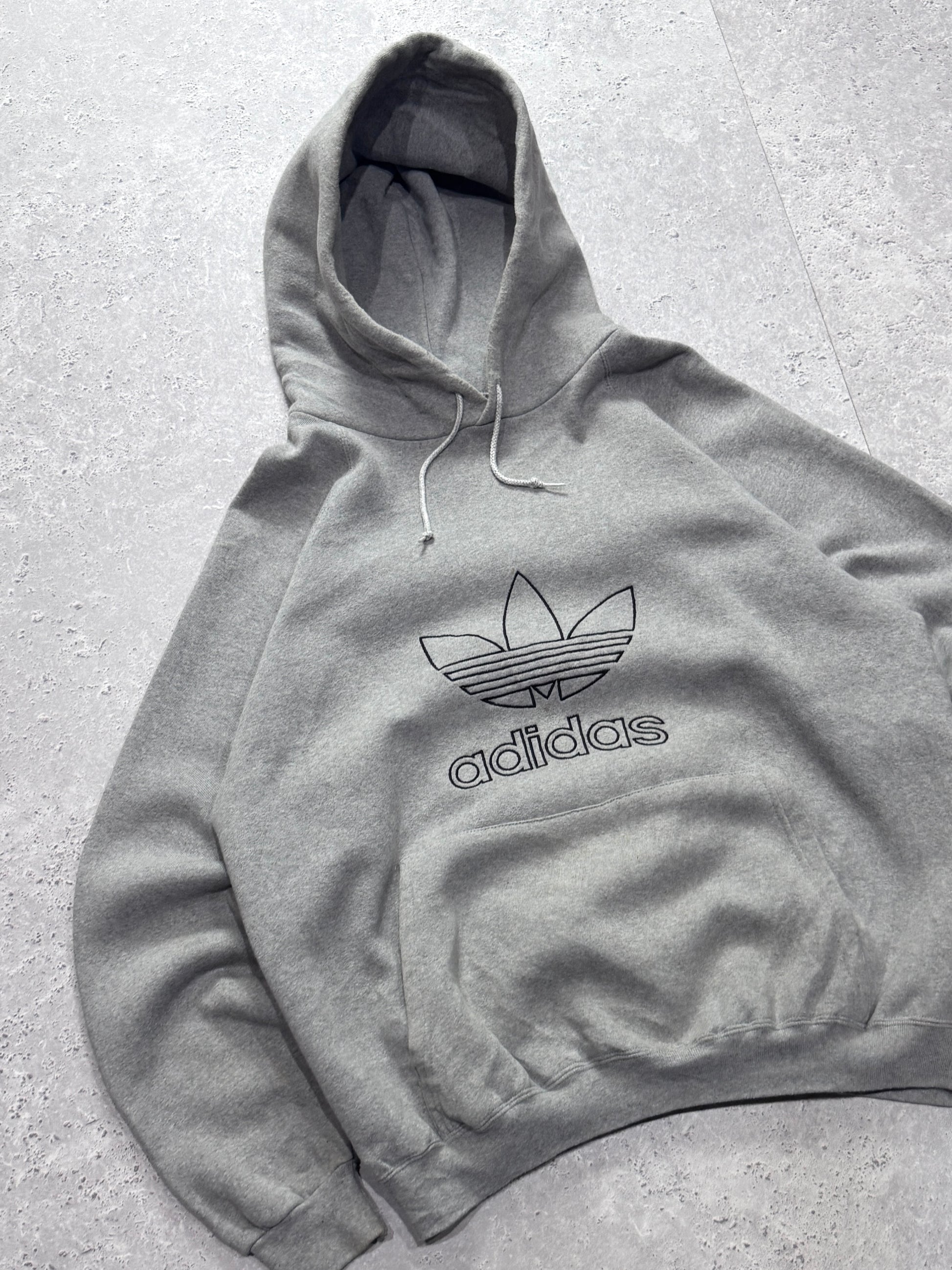 Vintage 90s Adidas Heavyweight Hoodie (XL)