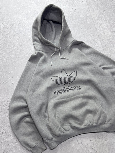 Vintage 90s Adidas Heavyweight Hoodie (XL)