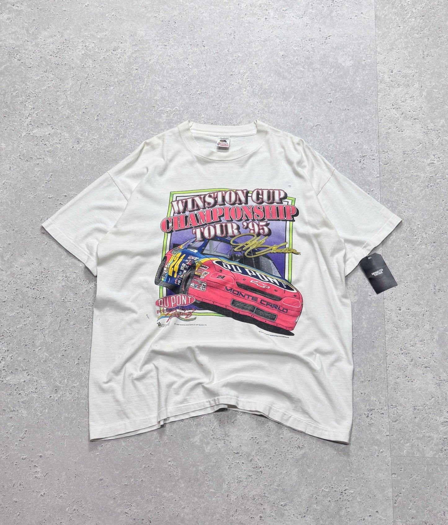 Vintage 1995 NASCAR Winston Cup Championship Tee (XL)