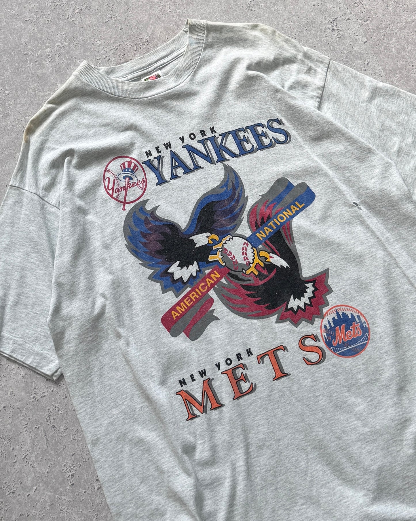 Vintage 90s New York MLB Clash (2XL)