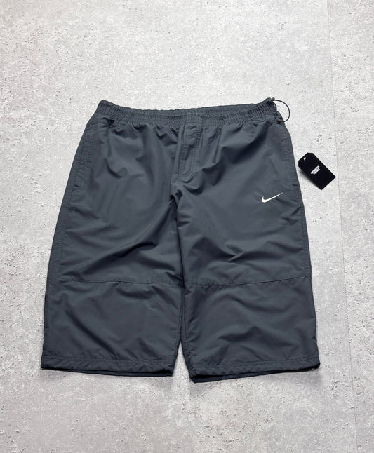 Vintage 2000s Nike Air Adjustable 3/4 Track Shorts (34")