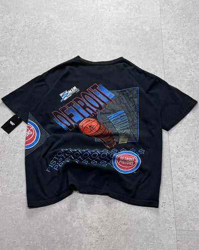 Vintage 90s Salem X Detroit Pistons NBA Tee (L)