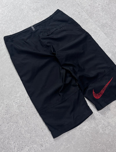 Vintage 2000s Nike Adjustable 3/4 Track Shorts (L)