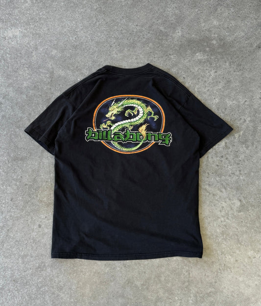 Vintage 90s Billabong Dragon Surf Tee (XL)