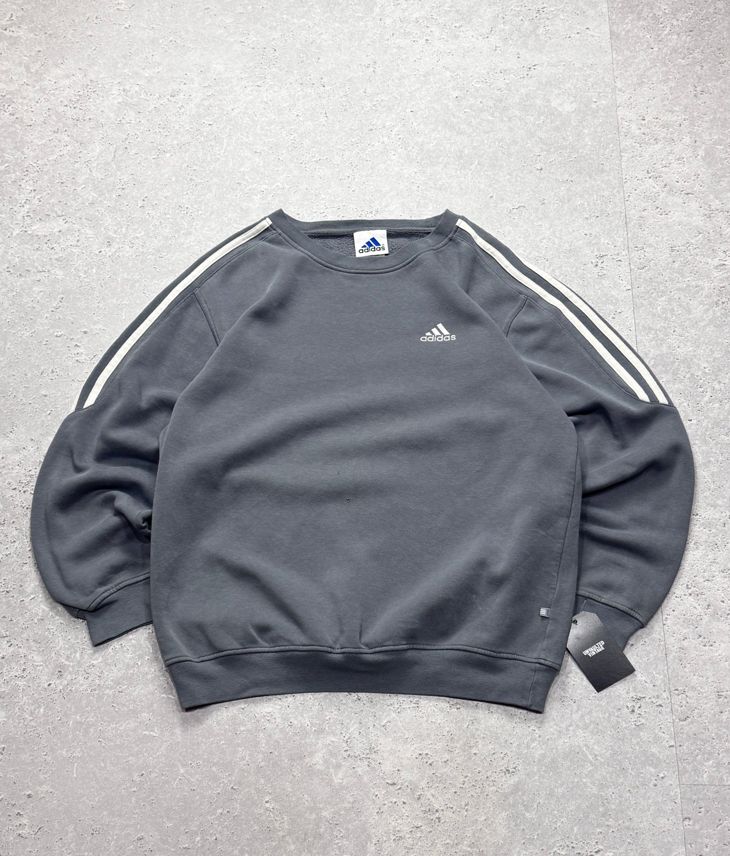 Vintage 90s Adidas Embroidered Sweater (L)