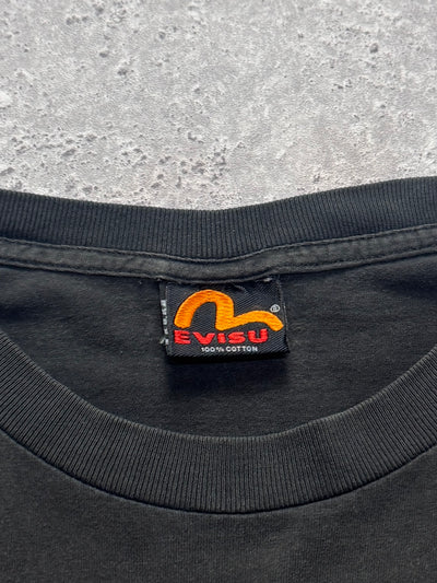 Vintage 90s Evisu Logo Tee (L)