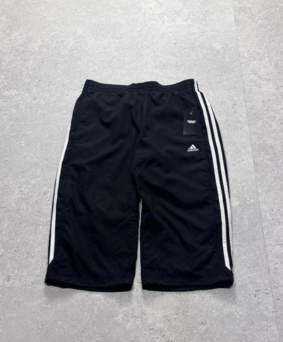 Vintage 2000s Adidas Adjustable 3/4 Track Shorts (M)