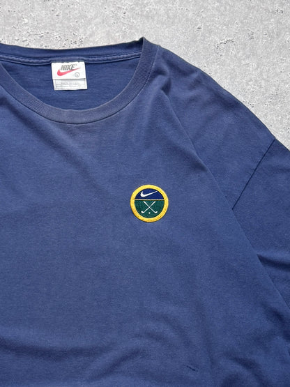 Vintage 90s Nike Hockey Embroidered Tee (L)