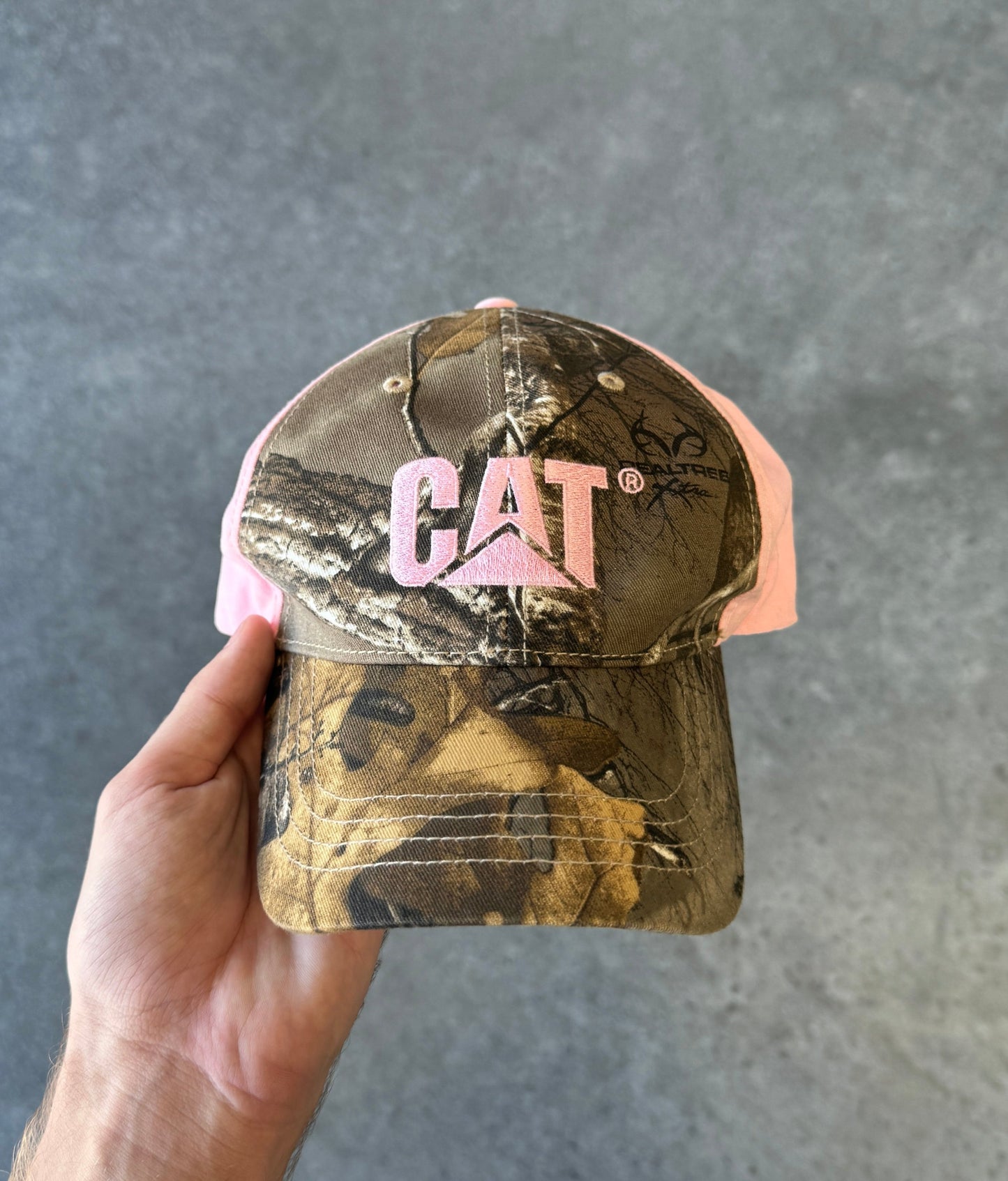 Vintage 00s CAT X Real Tree Cap (OSFA)