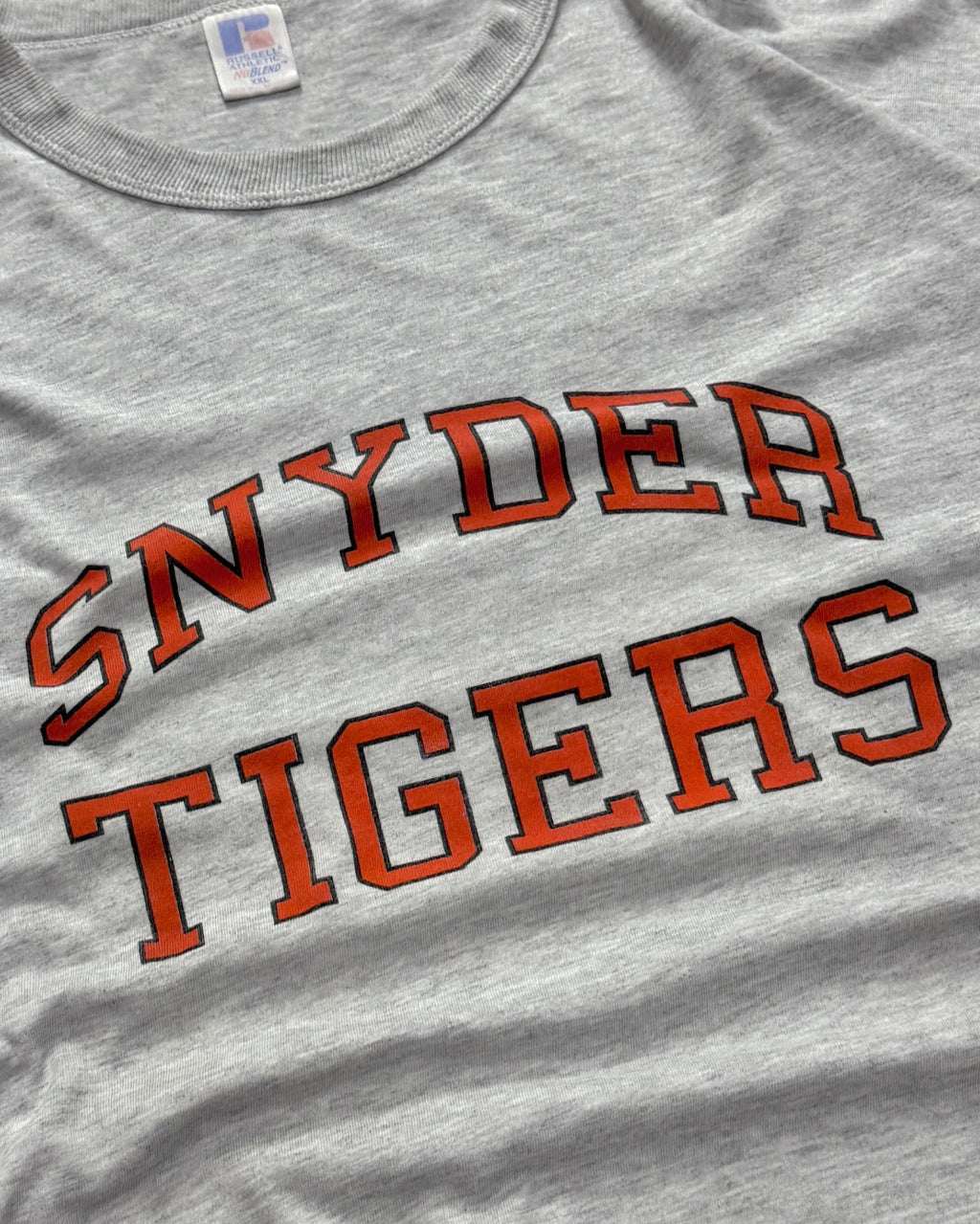 Vintage 90s Snyder Tigers College Tee (2XL)