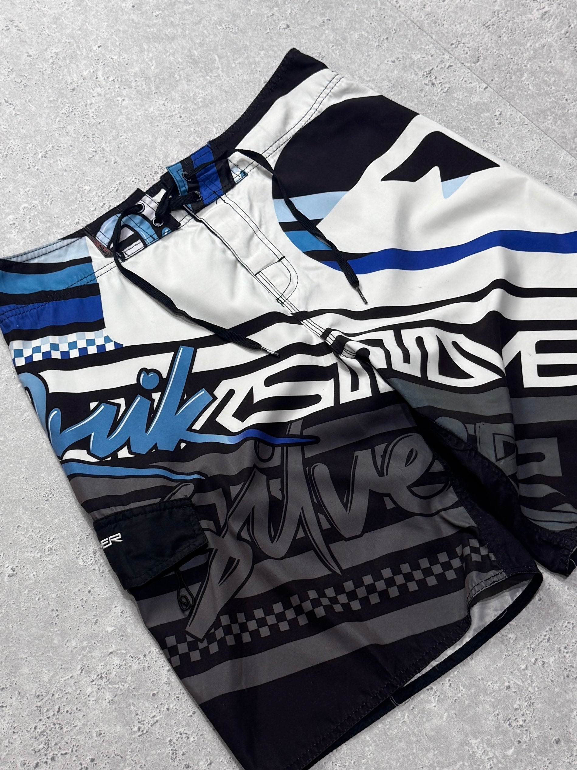Vintage Y2K Quiksilver Board Shorts (34”)
