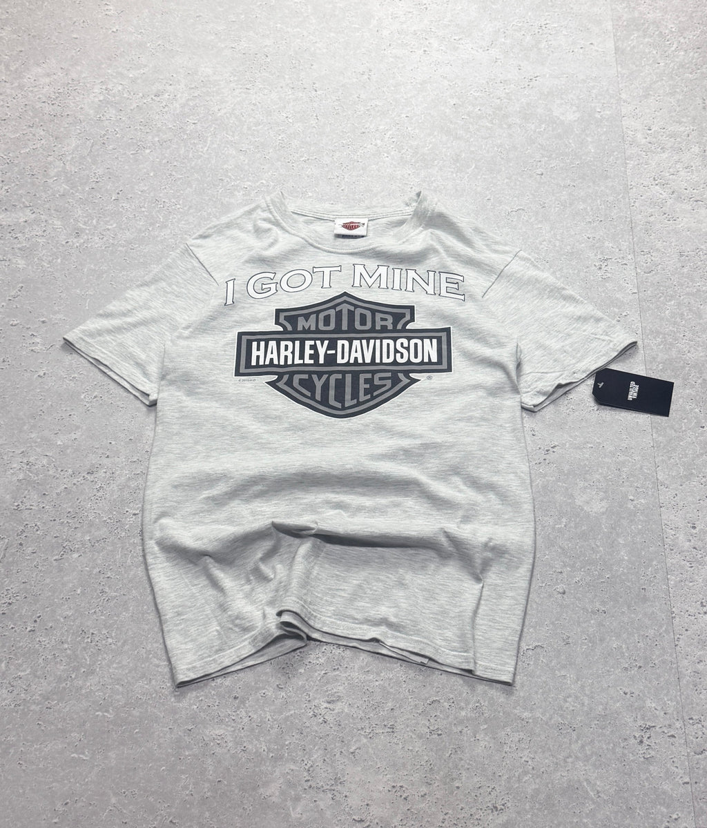 Vintage 2000s Harley Davidson Logo Tee (S)
