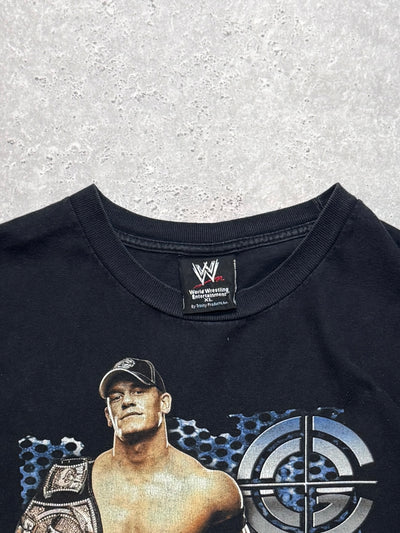 Vintage 2000s John Cena "Chain Gang Soldier" WWE Tee (XL)