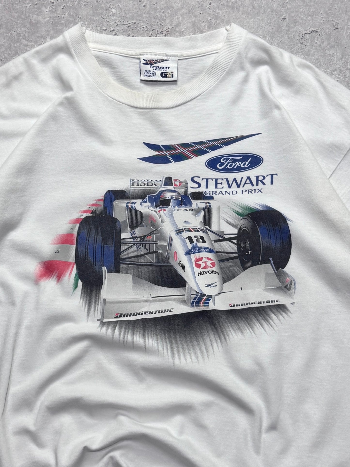 Vintage Ford Stewart Grand Prix Racing Tee (XL)