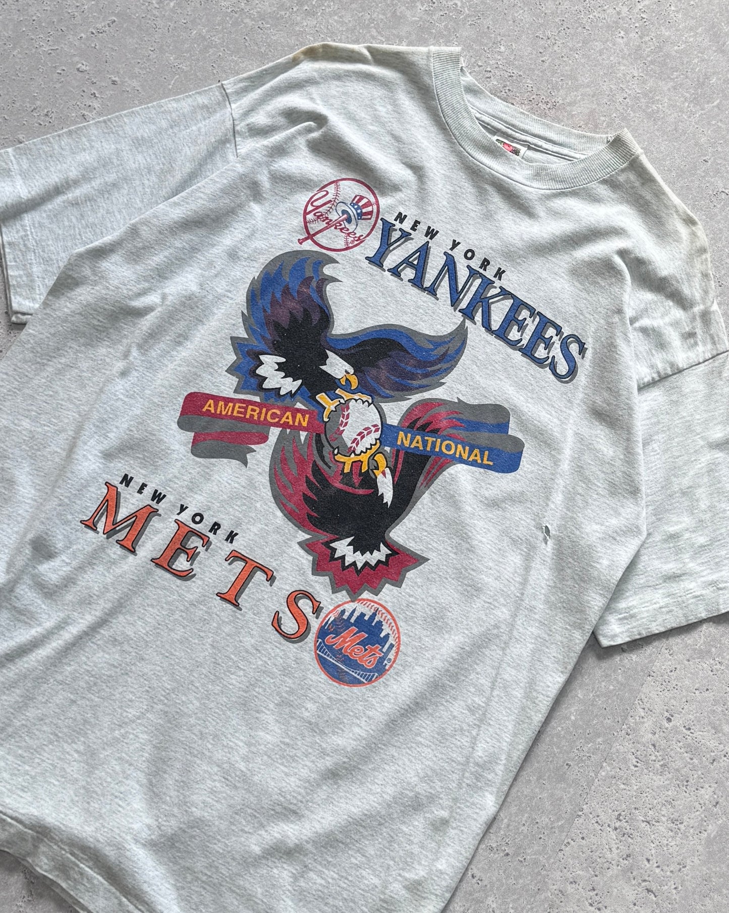 Vintage 90s New York MLB Clash (2XL)